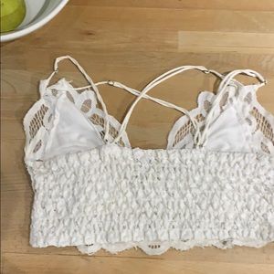 Free People Intimates & Sleepwear - Free People Adella Bralette in white Free People Intimates & Sleepwear - Free People Adella Bralette in white